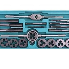 20 Pcs M3 – M12 Screw Thread Metric Plug Tap Wrench Die Wrench Set