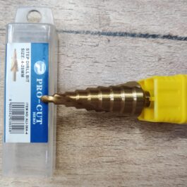 M2 Steel Spiral Groove Step Drill Bit for 4-20 mm  Steel Cutting 
