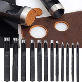 Alloy Steel Leather Hole Punches Imperial Sizes(in inches)