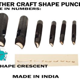 Leather Craft Shape Punch Crescent Design