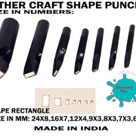 Leather Craft Shape Punch Design Rectangle
