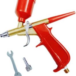 Multi Purpose Brass Body Pen Spray Gun for Paint, Cake Coloring, Bakery Use, Statues, Tattoo & Make up Body Painting Air Assisted Sprayer (Golden color)