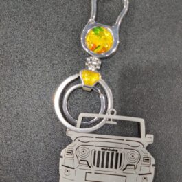 Personalized Car Key chain with Car Number