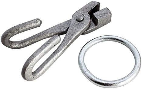 Draw Tongs Ring Wire Pulling Pliers Draw Plate Tool 8″
