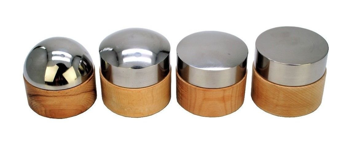 BreCraft® Bench Anvil Set - Full, Medium, Low Dome & Flat Surface ...